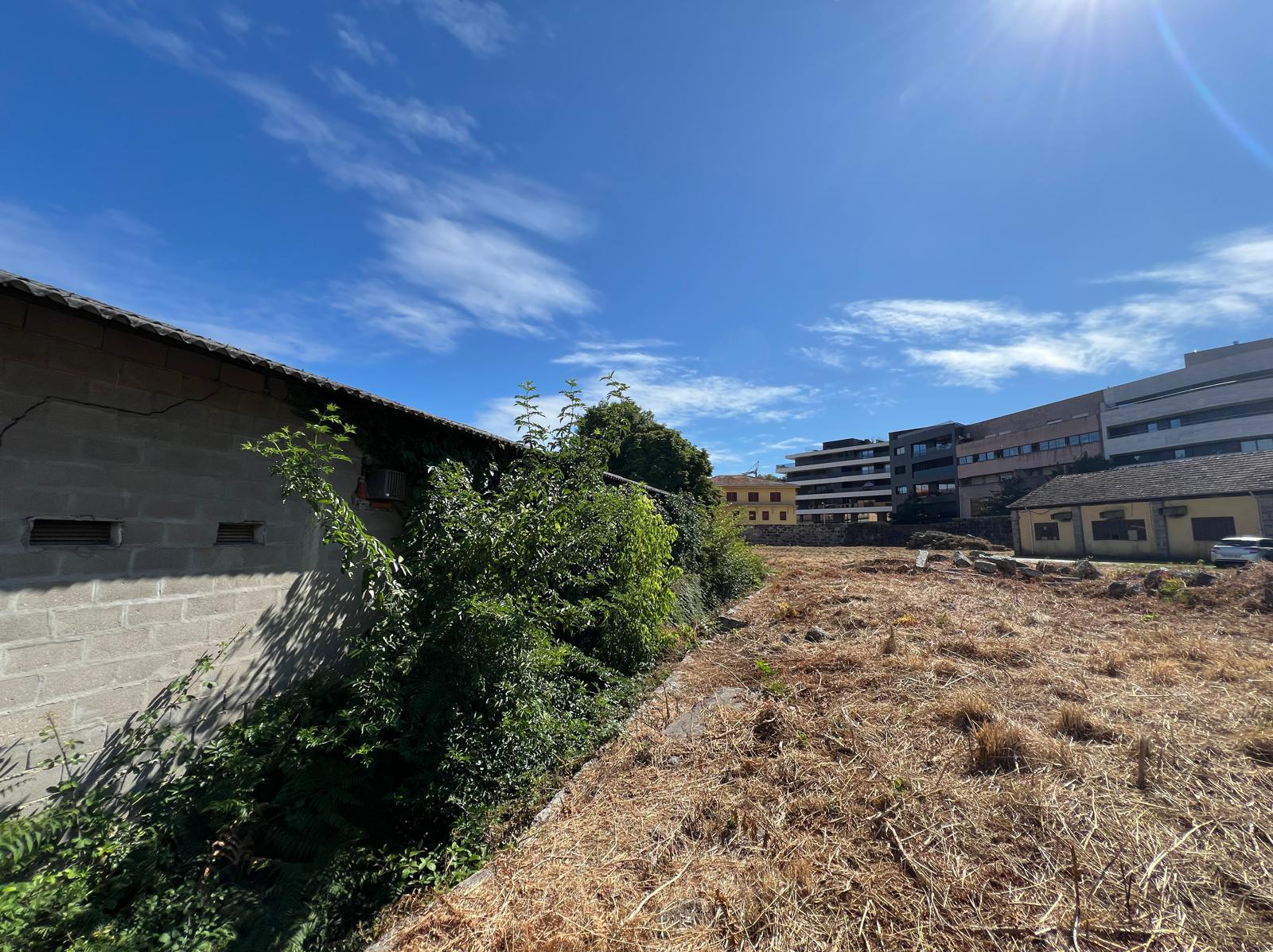Existing Costa-Couros recreational green condition before intervention